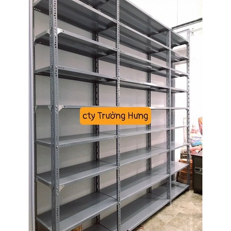 Kệ Sắt Để Hàng 9 Tầng - Kích Thước Linh Hoạt